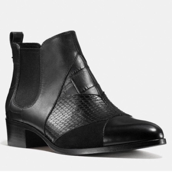 Coach Suffolk Patchwork Booties - Picture 2 of 6